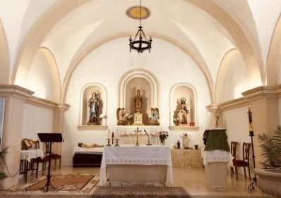 Interior de la Iglesia de San Gregorio Nacianceno en Las Eras